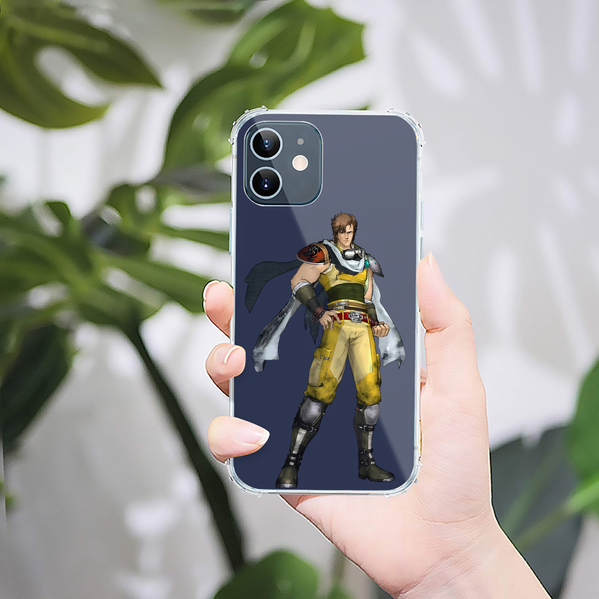 （画像用） 北斗の拳 Fist of the North Star 【iPhone 12シリーズ対応】透明スマホケース（クリアソフトケース）